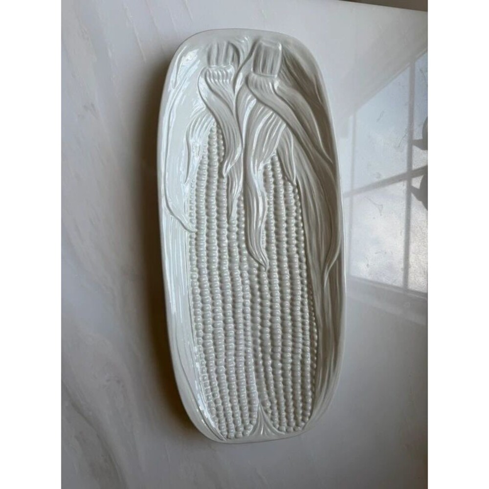 Italian ceramic serving platter tray made in Italy